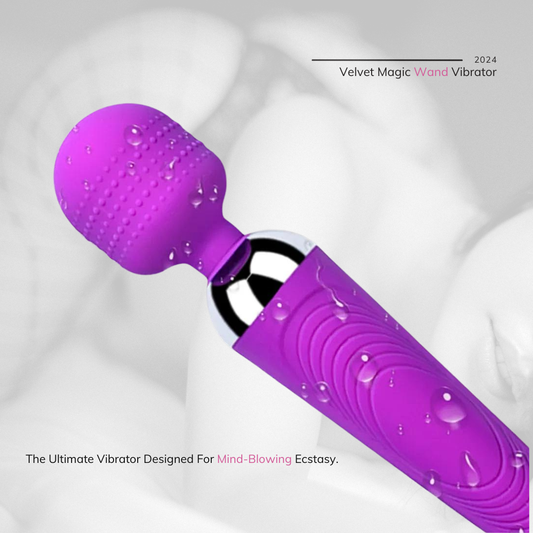 Velvet Magic Wand Vibrator