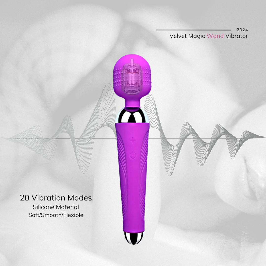 Velvet Magic Wand Vibrator