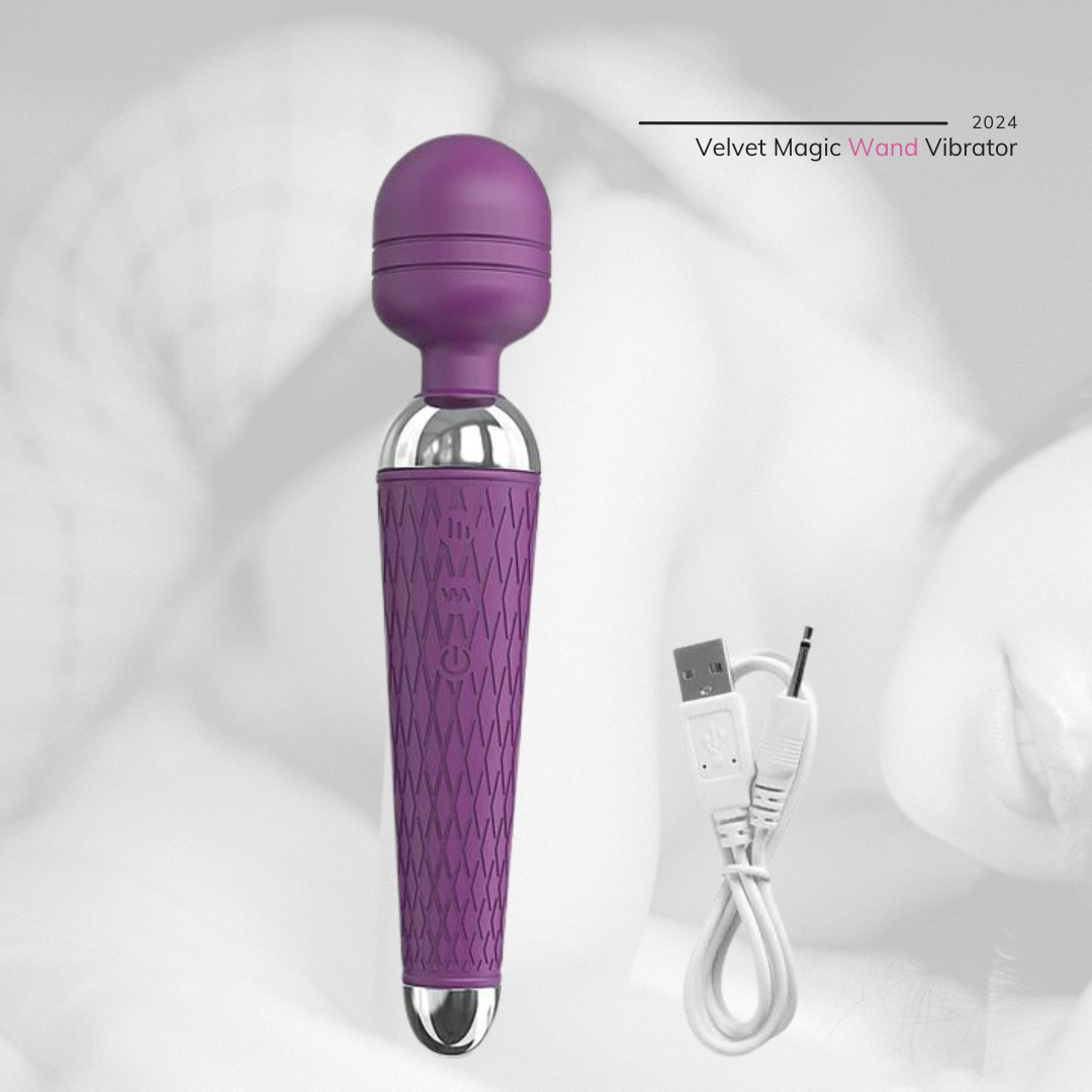 Velvet Magic Wand Vibrator