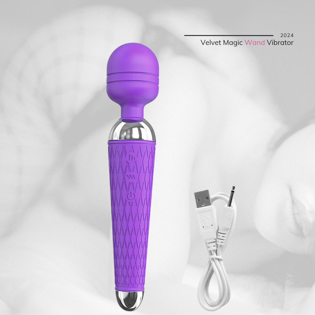 Velvet Magic Wand Vibrator