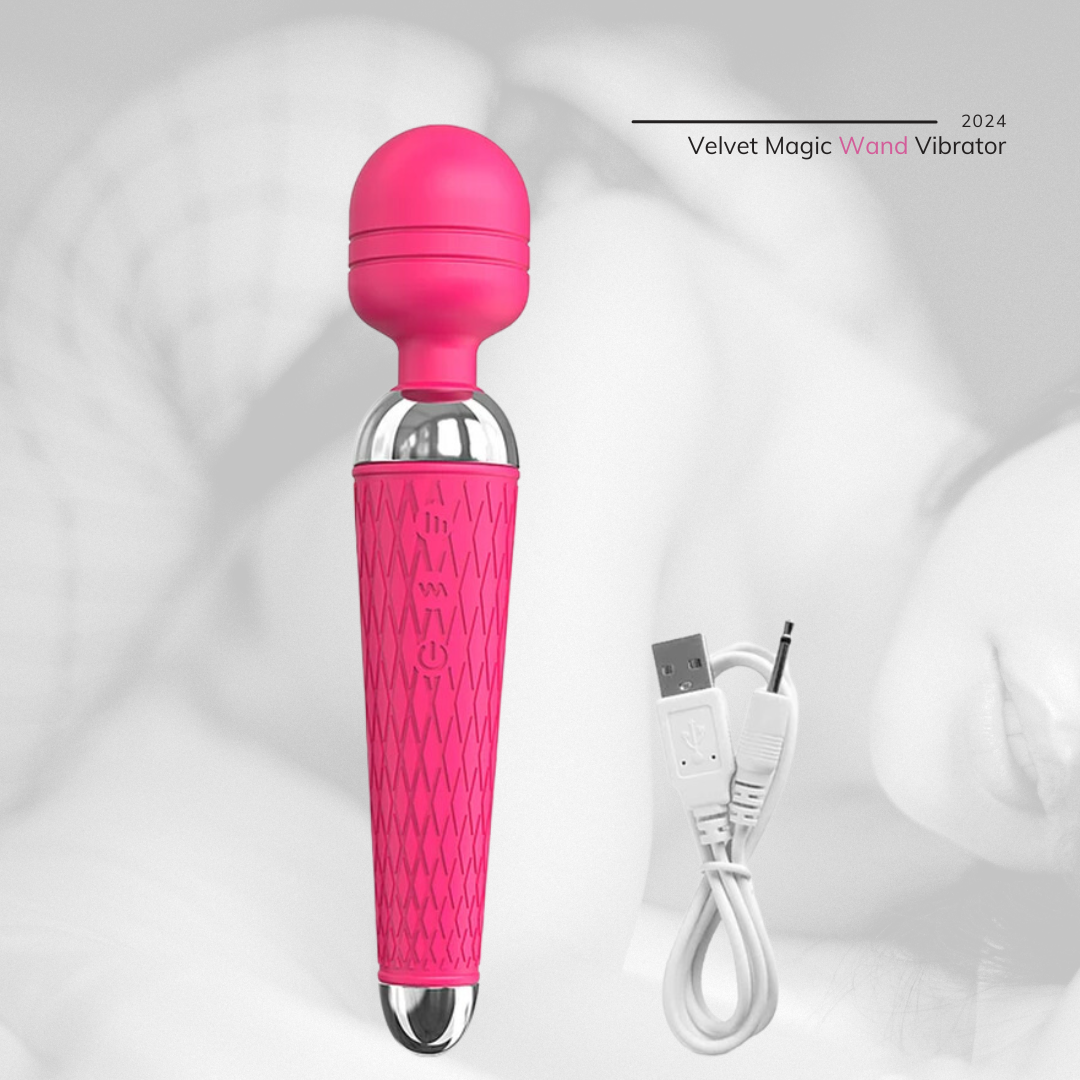 Velvet Magic Wand Vibrator