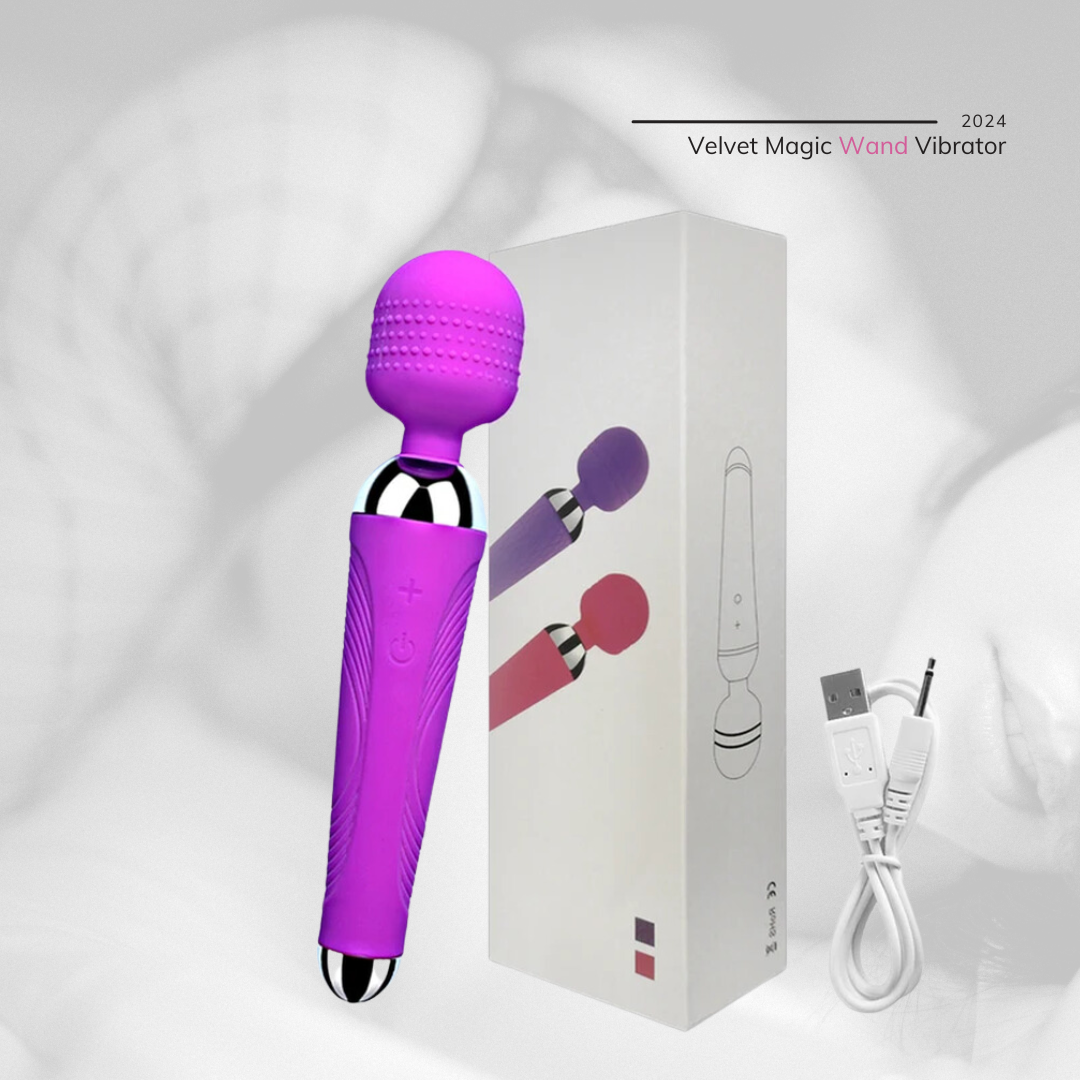 Velvet Magic Wand Vibrator