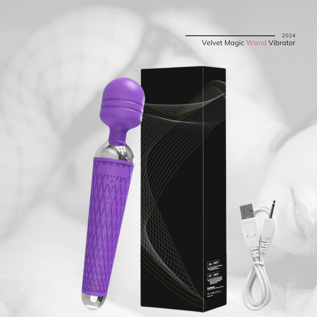 Velvet Magic Wand Vibrator