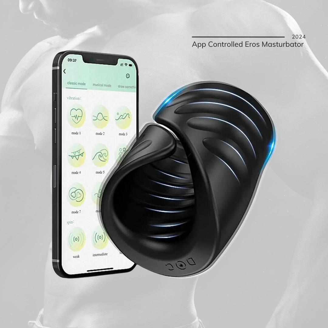 Eros Smart Male Pleasure Toy - App Controlled Masturbator