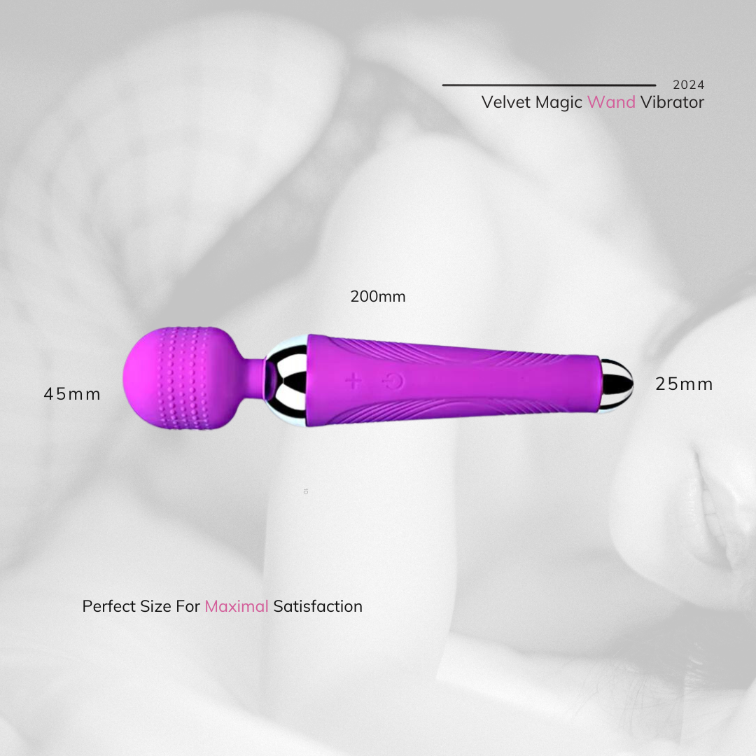 Velvet Magic Wand Vibrator